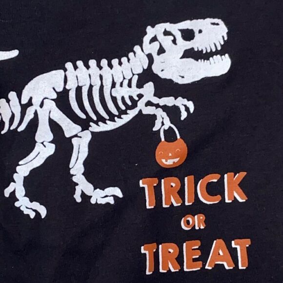 Cutie Pie Dreamers Glow in the Dark Multipack T-Rex Halloween PJ Set 12M - Picture 4 of 9